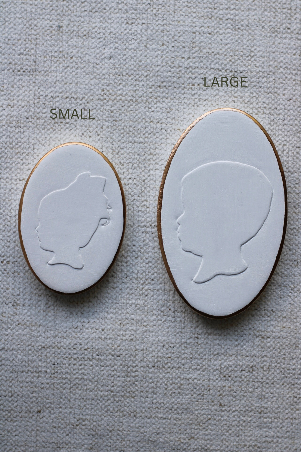 Rhodes Framed Portrait Intaglio — HEIRLOOM INTAGLIOS